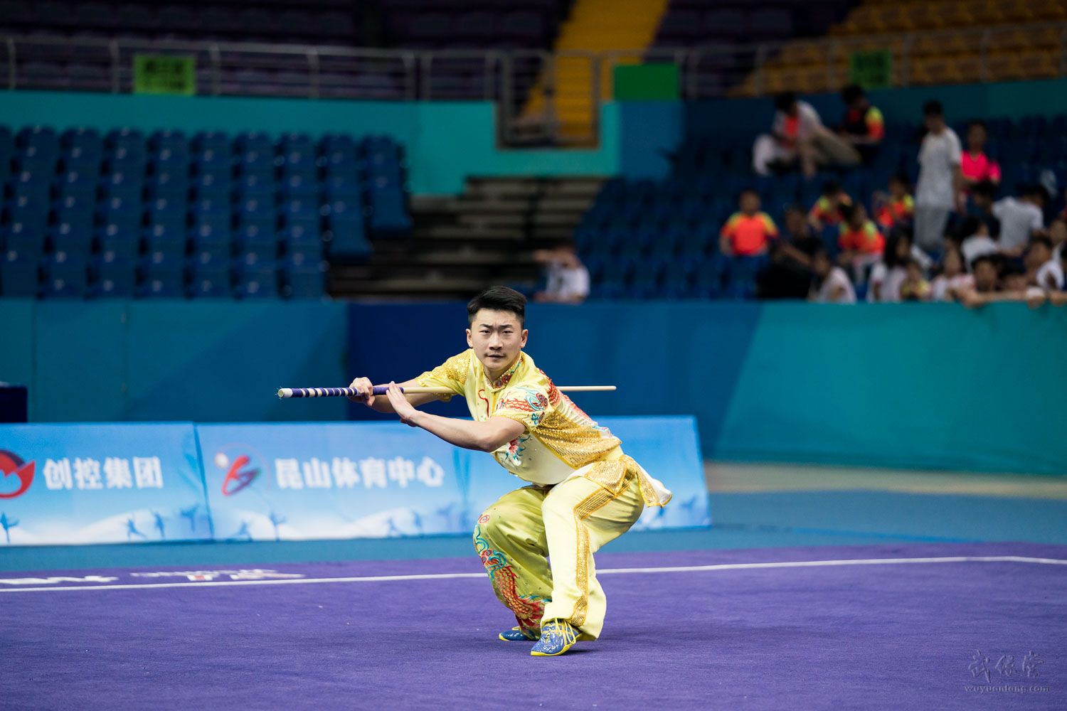 全国武术套路比赛，传统技艺新展现